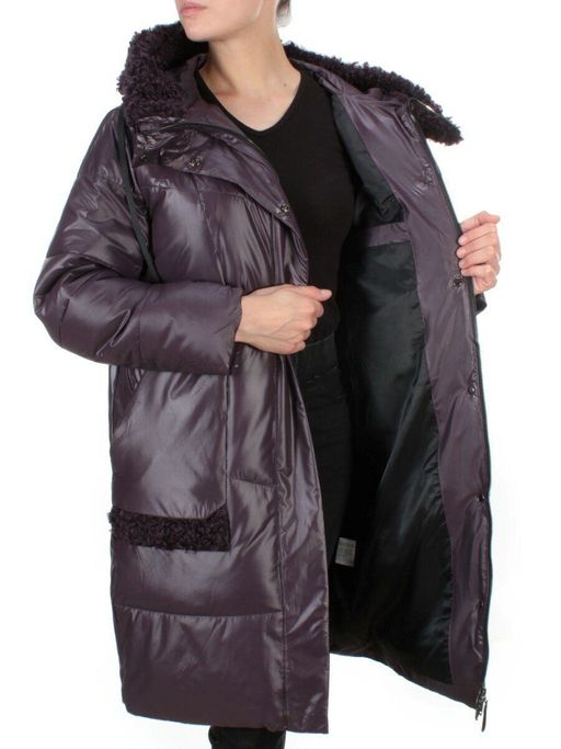 21-985 VIOLET Пальто зимнее женское AIKESDFRS (200 гр. холлофайбера) - Fashion фото 8