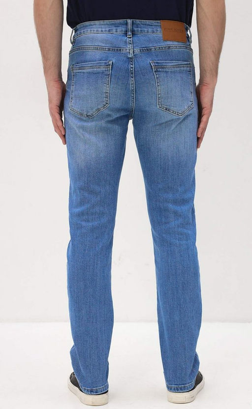 Джинсы F411-0178R l.blue - Fine joyce фото 8
