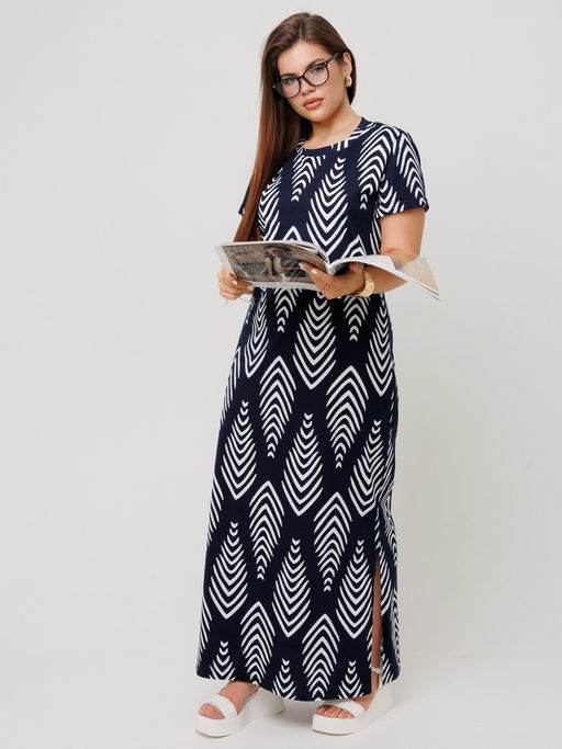 Платье женское П-197 (кулирка) Жёлтая - Elenatex фото 18