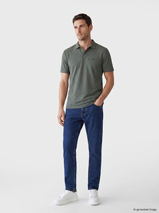 Polo Yaka Pike Erkek Ti??rt