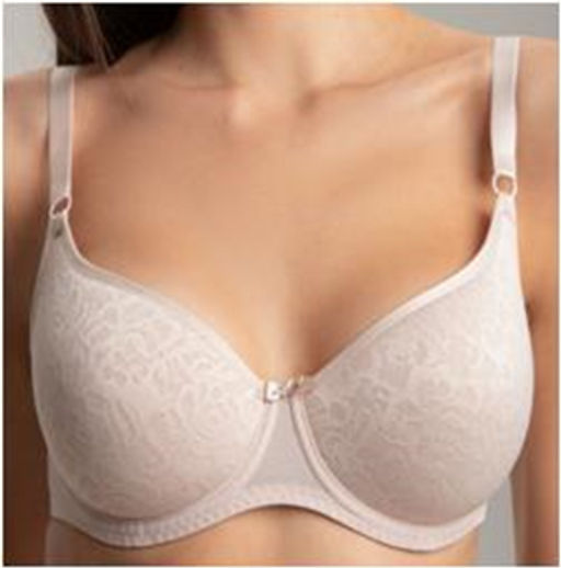 Бюстгальтер Misstyle 2553 Серебристый пион