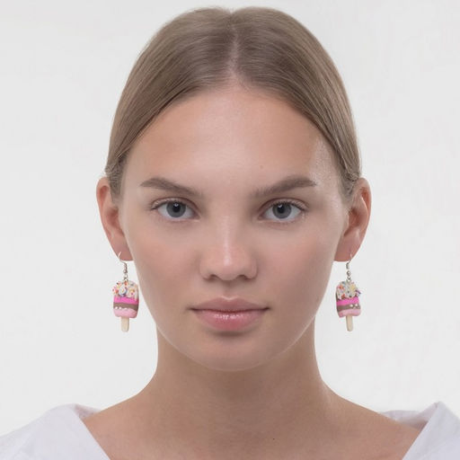 Серьги ассорти «Сладости» мороженое на палочке, цветные