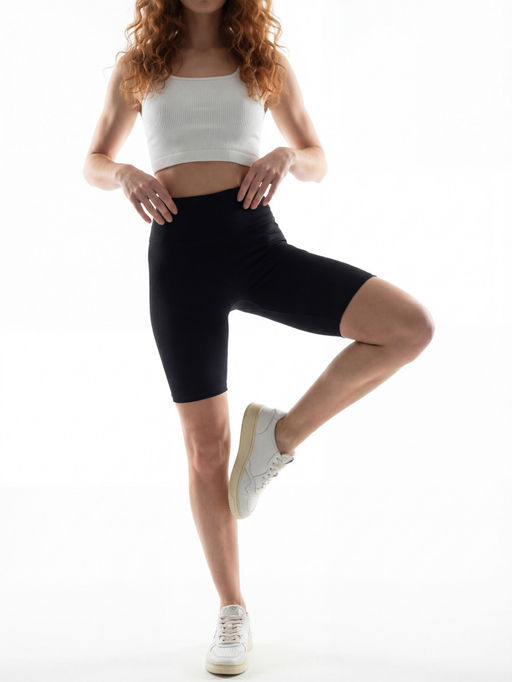 Велосипедки женские черного цвета 238_1Ch - Mtforce фото 10