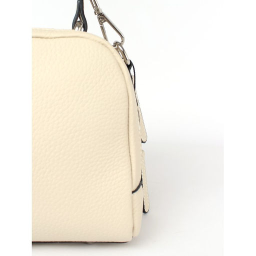 Сумка женская натуральная кожа GU 2066-99123, 2отд, 2плеч/рем, молочный SALE 260517 - Adelia фото 4