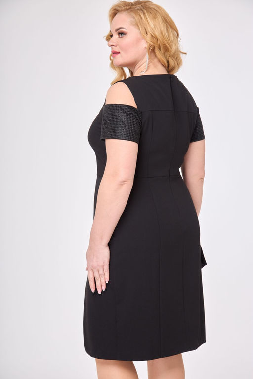 Платье ANELLI 1196 черный  фото 4