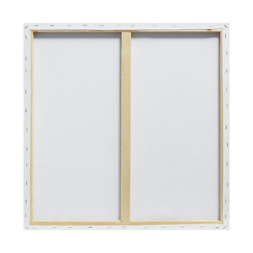 Холст на подрамнике, хлопок 100%, 1.6×60×60 см, акриловый грунт, среднезернистый, 380 г/м²