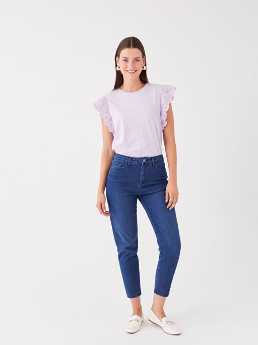 Slim Fit Kad?n Jean Pantolon