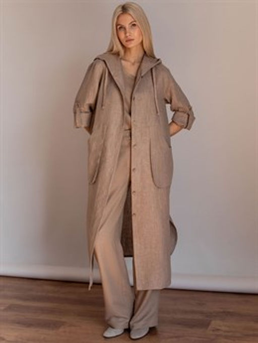 платье жакет лён 57%,вискоза 43% - Волтри фото 5