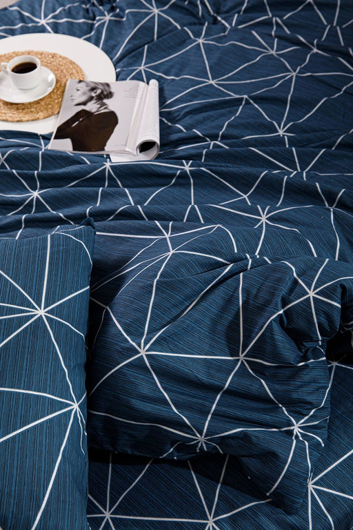 КПБ Грани Н поплин + серебро