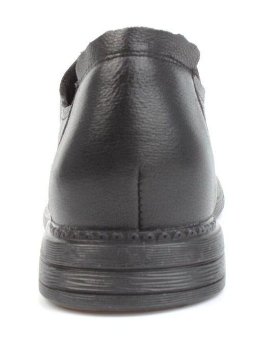 03-DHL140-1 BLACK Полуботинки женские (натуральная кожа)