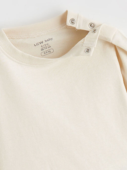 Bisiklet Yaka Erkek Bebek Ti??rt