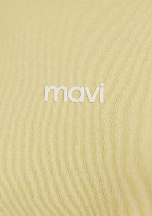 Mavi Logo Bask?l? Sar? Tisort  фото 7