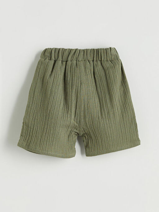 Erkek Bebek Cepli M?slin ?ort