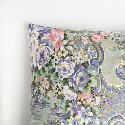 Подушка высокая Традиция, 50×70 см, цвет серый МИКС, гусиный пух 30%, гусиное перо 70%