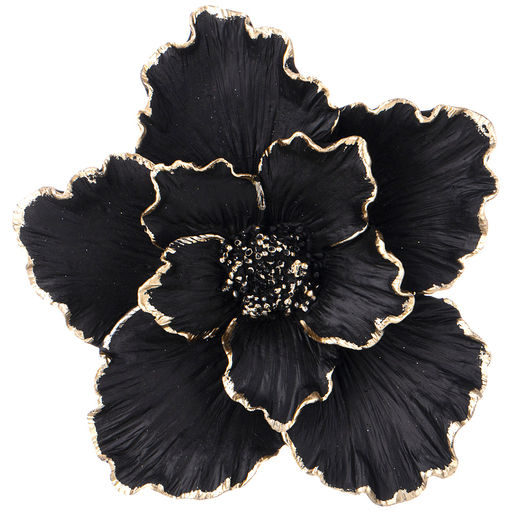 ПАННО НАСТЕННОЕ FLOWER ЦВЕТ:ЧЕРНЫЙ 21*25,6СМ