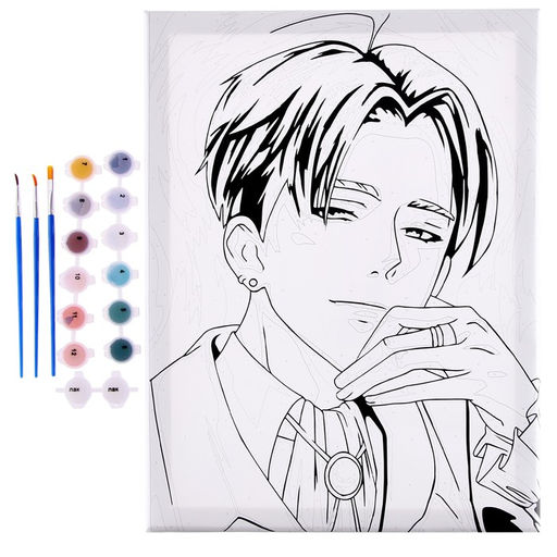 Картина по номерам на холсте Универсальный боец, 30 40 см, в плёнке - Школа талантов фото 5