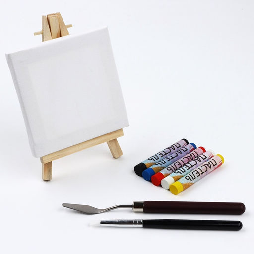 Рисование пастелью c холстом на подрамнике «Закат», набор для творчества