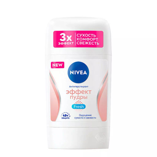 NIVEA део-стик Жен 50мл Эффект пудры Fresh