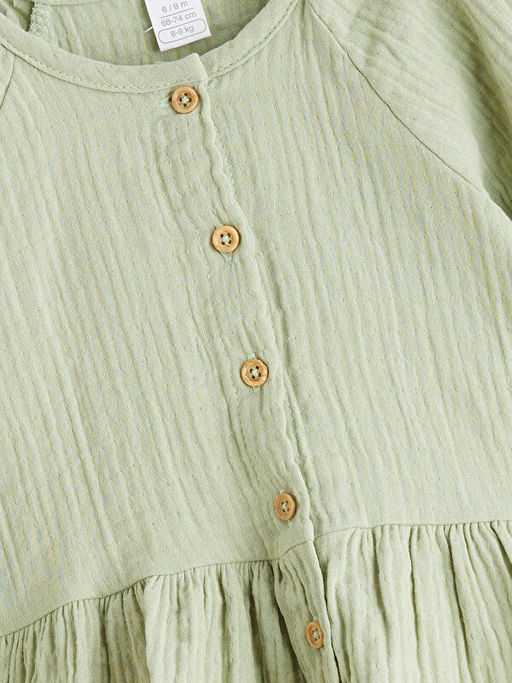 Bisiklet Yaka K?z Bebek M?slin G?mlek ve Pantolon