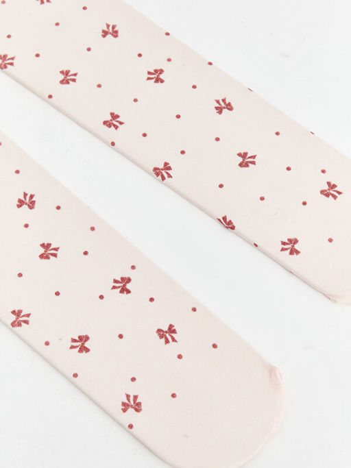 Desenli K?z ?ocuk ?nce K?lotlu ?orap 2li - Waikiki фото 2