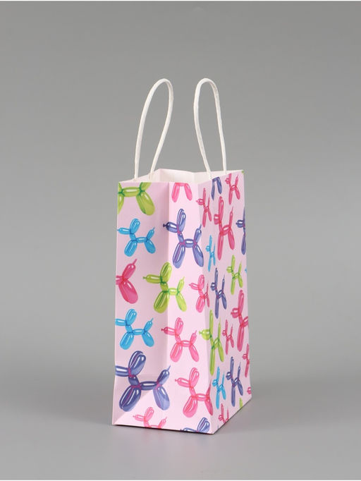 Цена за 3 шт. Пакет подарочный «Шары», 12 × 21 × 9 см