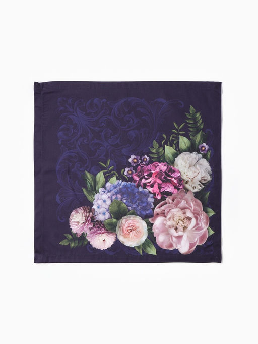 Набор кухонный «Этель. Цветочный этюд»: скатерть 110×150 см, салфетки 40×40 см, 4 шт., 100% хлопок