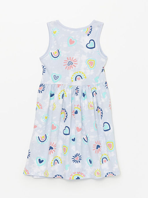 Bisiklet Yaka Bask?l? K?z ?ocuk Gecelik - Waikiki фото 2