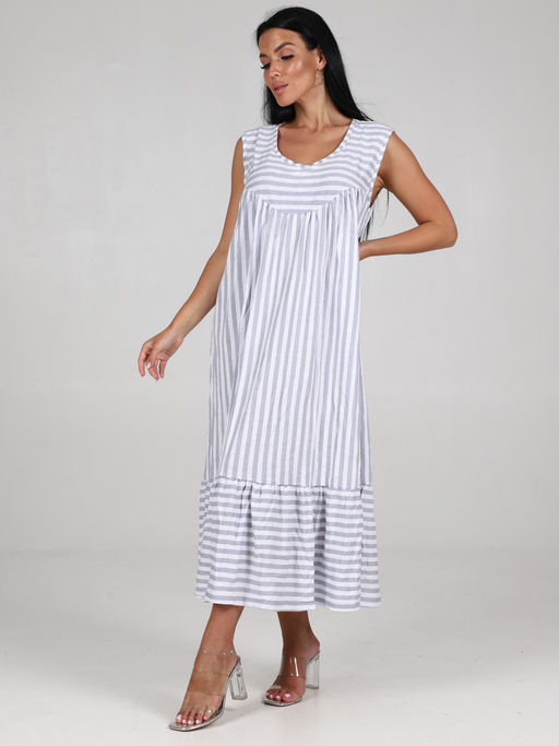 СФ-486 ЖЕНСКИЙ САРАФАН (Серая полоса) - А-дина фото 4