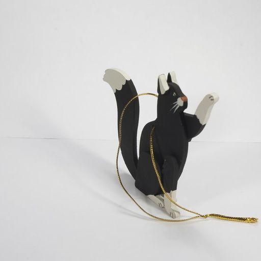 Новогодние украшения: Кошка сидящая 9005 - Idh фото 5