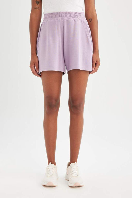 DeFactoFit Стандартный крой - шорты из модала для спортсменов с короткими штанинами  фото 5