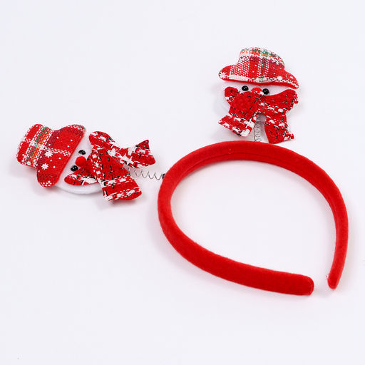 Карнавальный ободок «Снеговик»