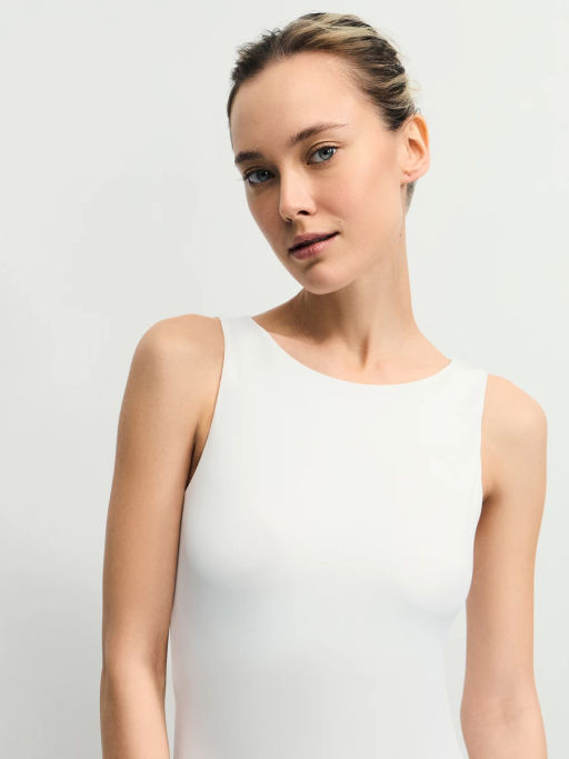 Базовое боди без рукавов ZR2604013407-1 / Zarina  фото 6