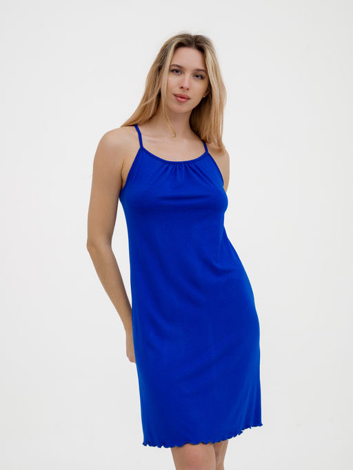 Ночная сорочка из вискозы Патриция-2 василёк - Амадэль фото 3