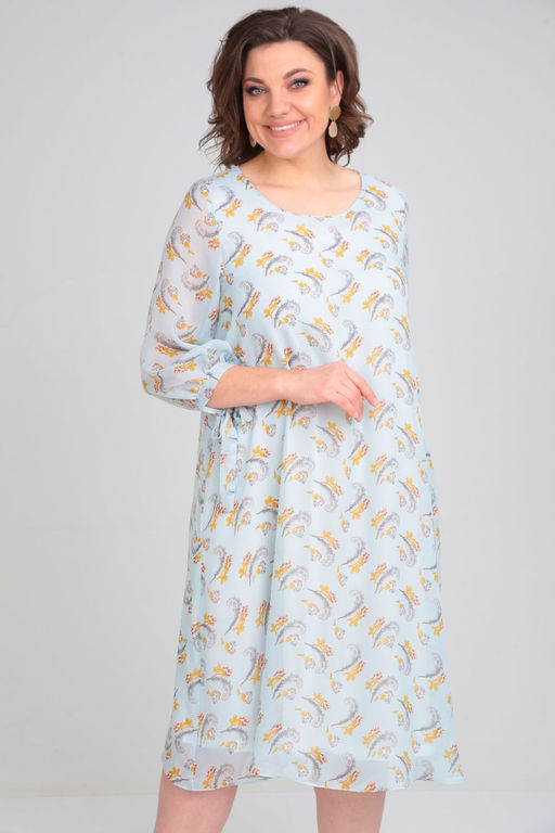 Платье Michel Chic 2127 голубой  фото 2