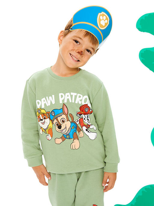 Beli Lastikli Paw Patrol Bask?l? Erkek Bebek E?ofman Alt - Waikiki фото 2