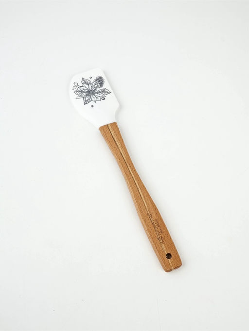 Лопатки силиконовые «Новогоднего настроения», 26×5 см, 23.3×4.3 см, 2 шт.