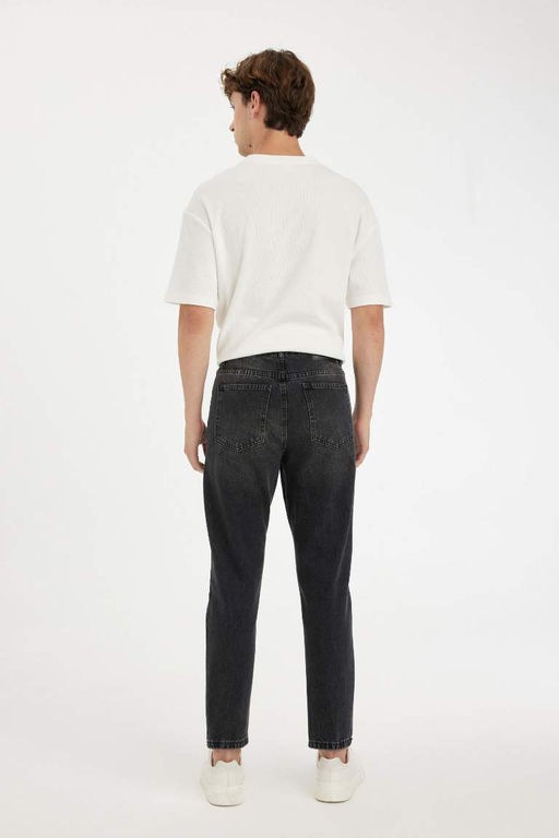 Узкие джинсовые брюки узкого кроя в стиле 90-х с высокой талией - Defacto фото 7