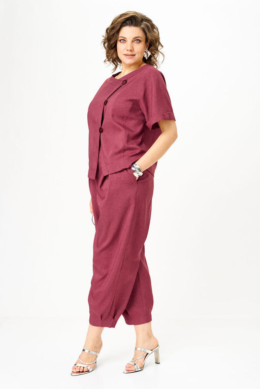 Костюм Michel Chic 1337/1 рубиновый  фото 3