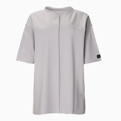 Футболка с декоративным швом женская MIST Base, размер S-M, серая