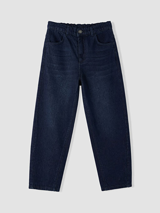 Baggy Fit Erkek ?ocuk Jean Pantolon