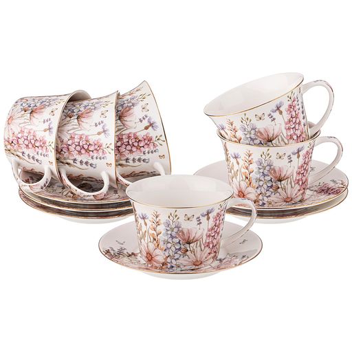 ЧАЙНЫЙ НАБОР LEFARD ДВОРЦОВЫЙ ПАРК НА 6 ПЕР. 12 ПР. 250 МЛ  фото 8