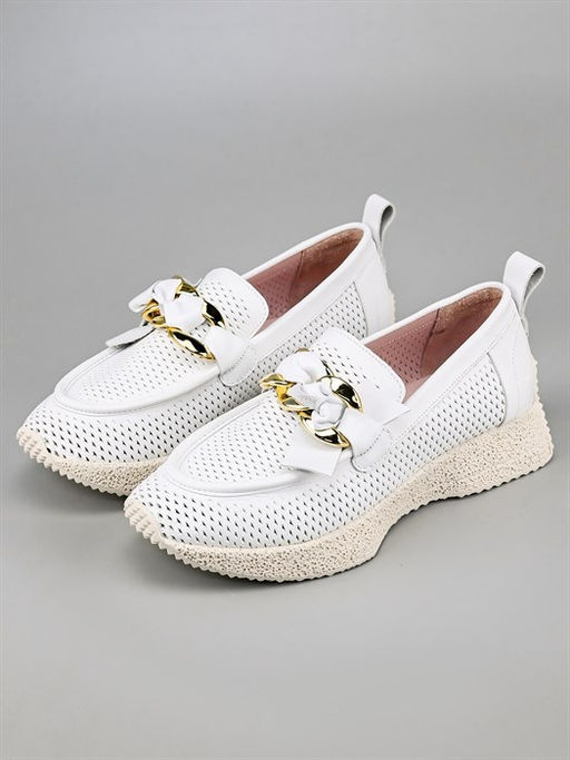 Слиперы/ Мокасины 011-737 Beyaz