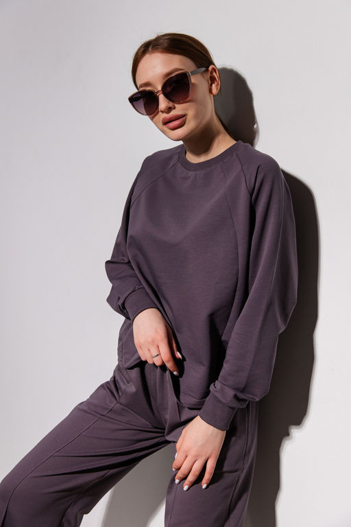 Комплект(костюм) с брюками палаццо Футер 2-х нитка - Relay фото 105