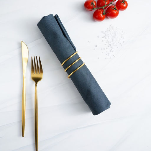 Кольцо для салфеток Спираль, 4,54 см, цвет золотой - Simaland фото 5