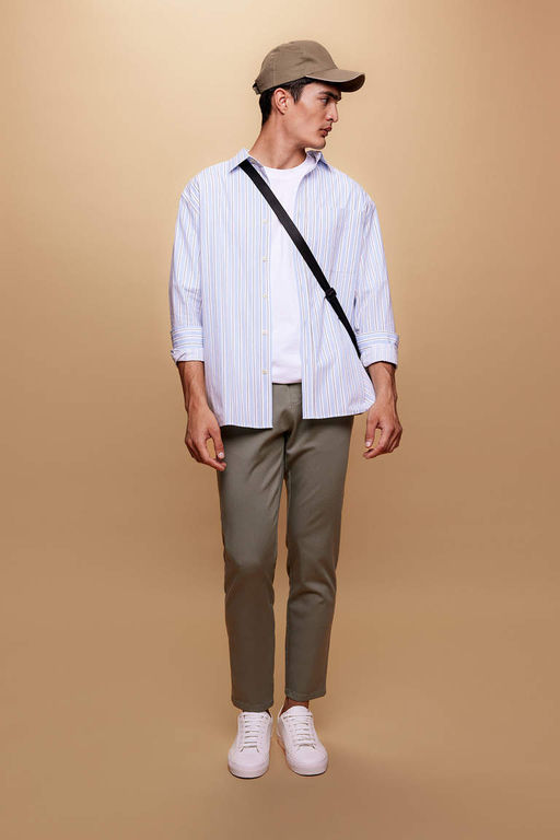 Брюки скинни Jogger из модала - Defacto фото 3