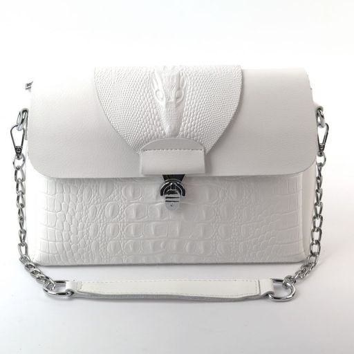 Женская кожаная сумка J005-220 Вайт - Sergio valentini фото 2
