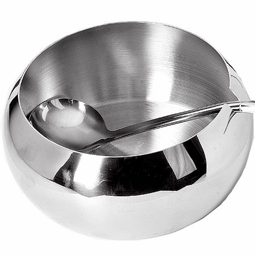 2823 Сахарница MB мет 650мл с ложкой ст/кр (х24) - Mayer&boch фото 3