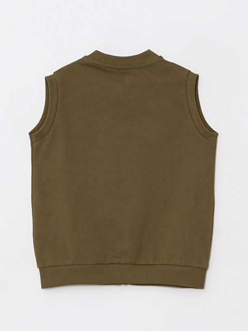 Dik Yaka Erkek Bebek Yelek - Waikiki фото 2