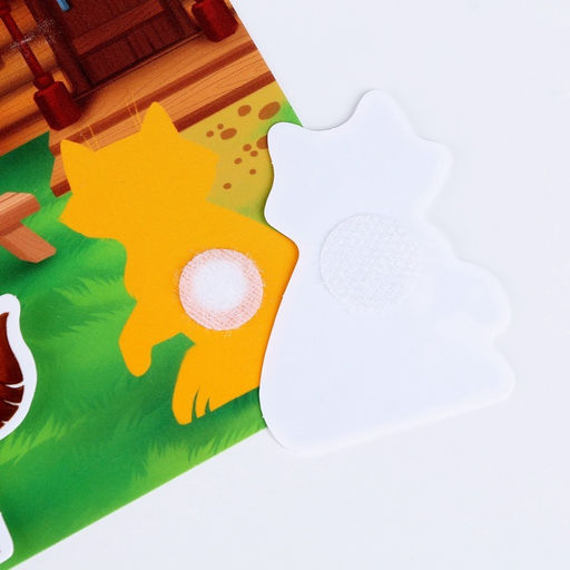 Цена за 2 шт. Развивающая игра на липучках «‎Изучаем животных. Ферма или деревня»‎