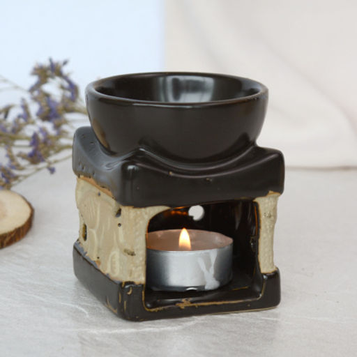 Аромалампа Слон 8 см / 1711-1 /уп 6/192/ (Черный) - ГалеонТрейд фото 9